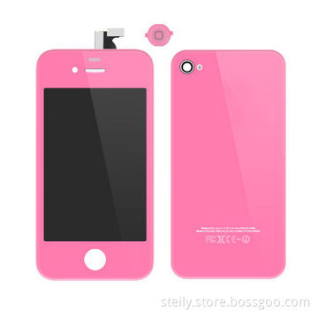 Color LCD Assembly and Back Cover for iPhone 4S, Conversion Kit